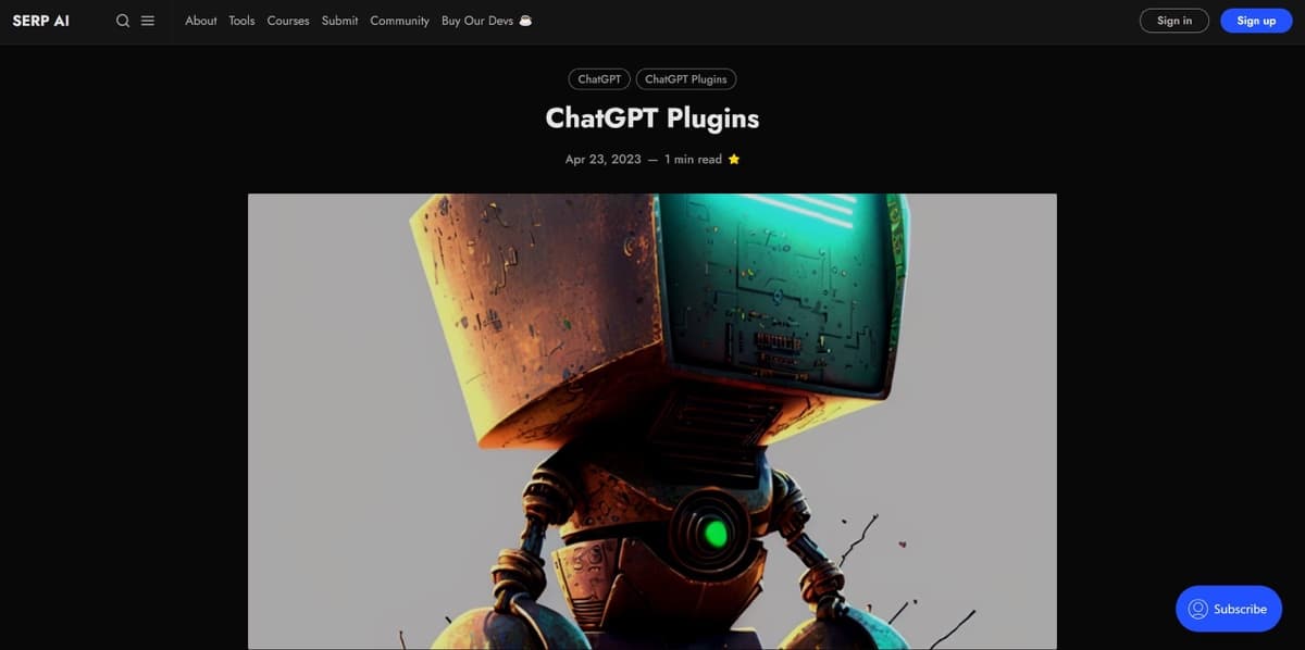ChatGPT Plugins