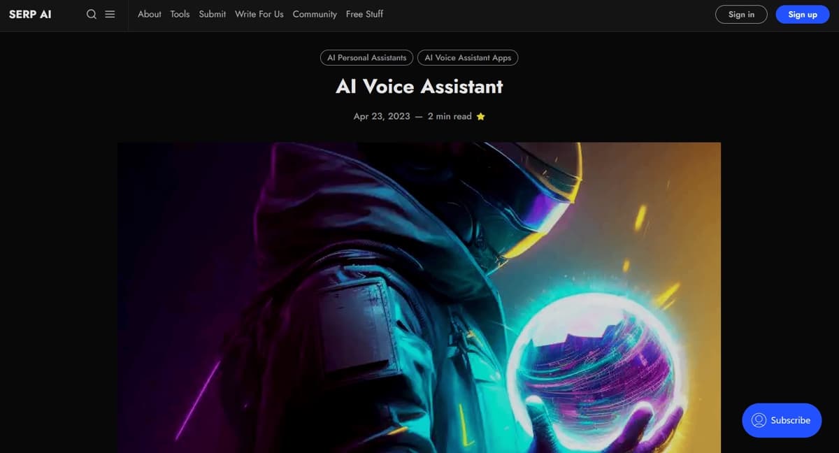 Ai voice assistant