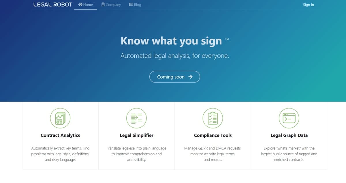 Legal Robot