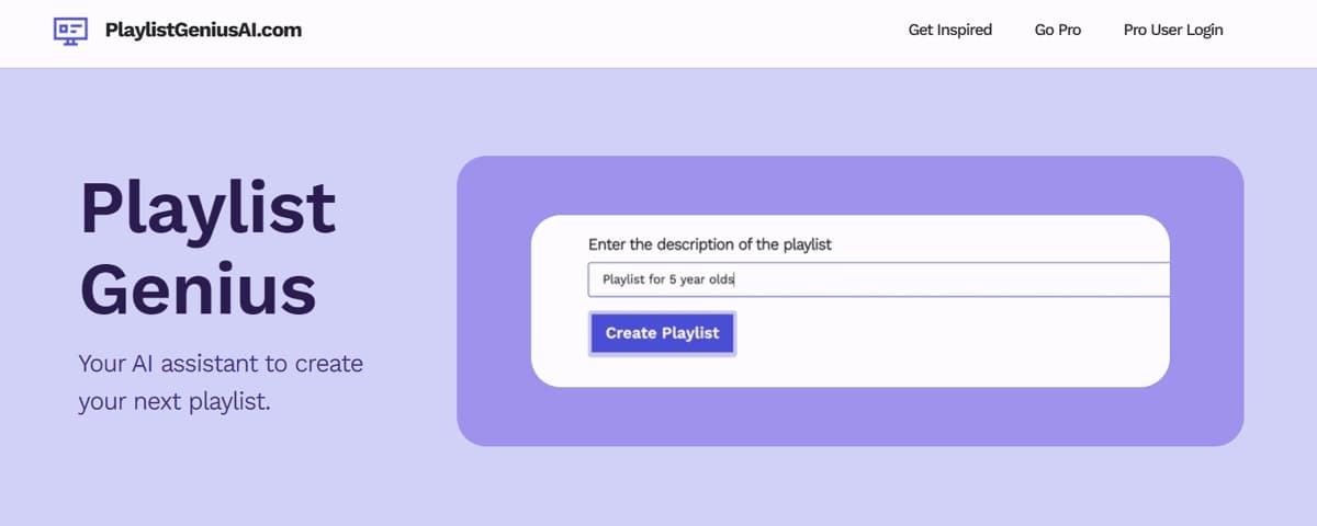 PlaylistGenius AI