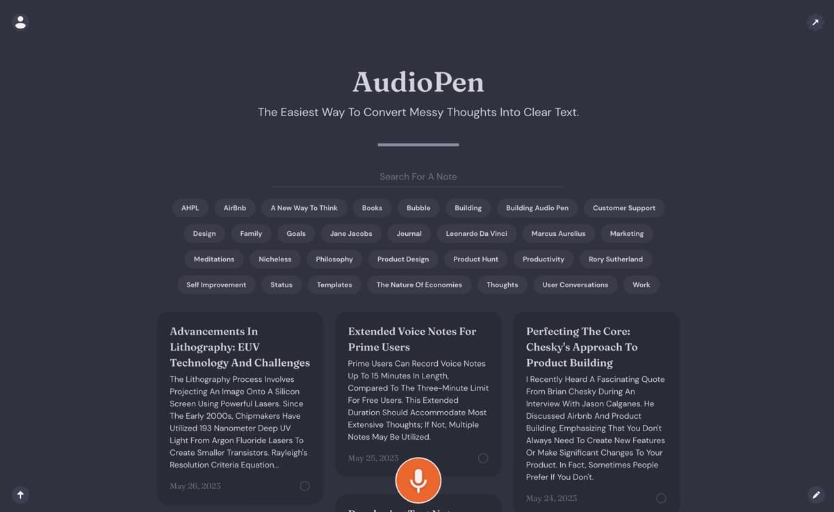Audio Pen