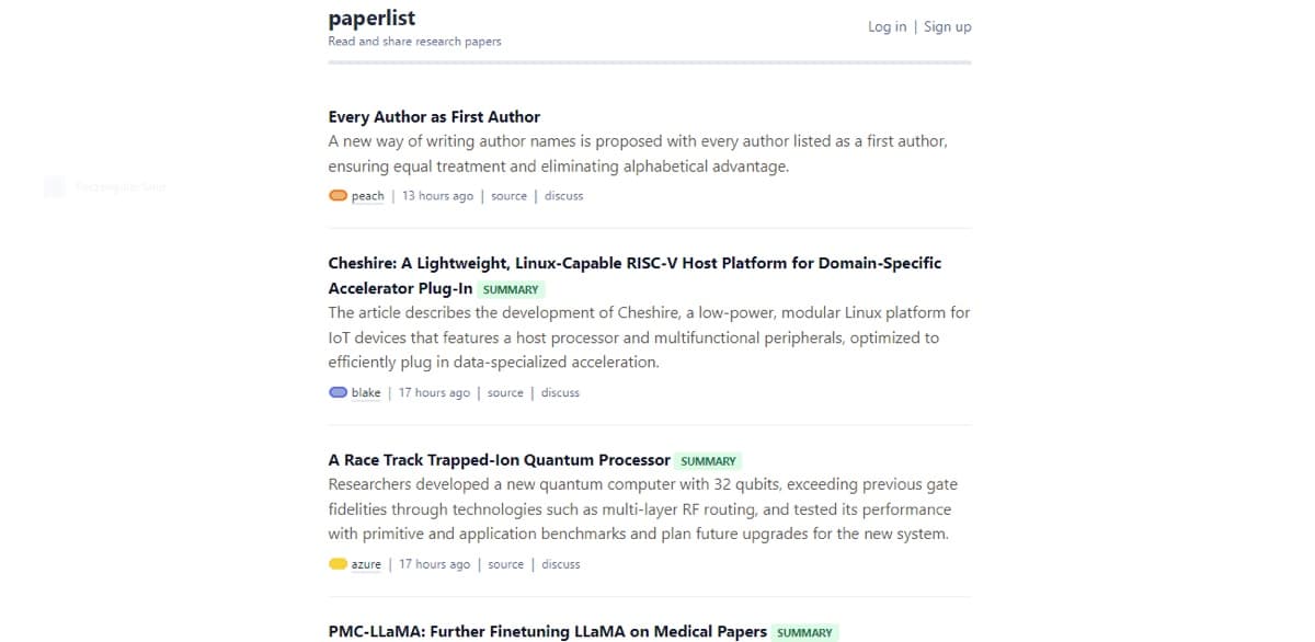 PaperList