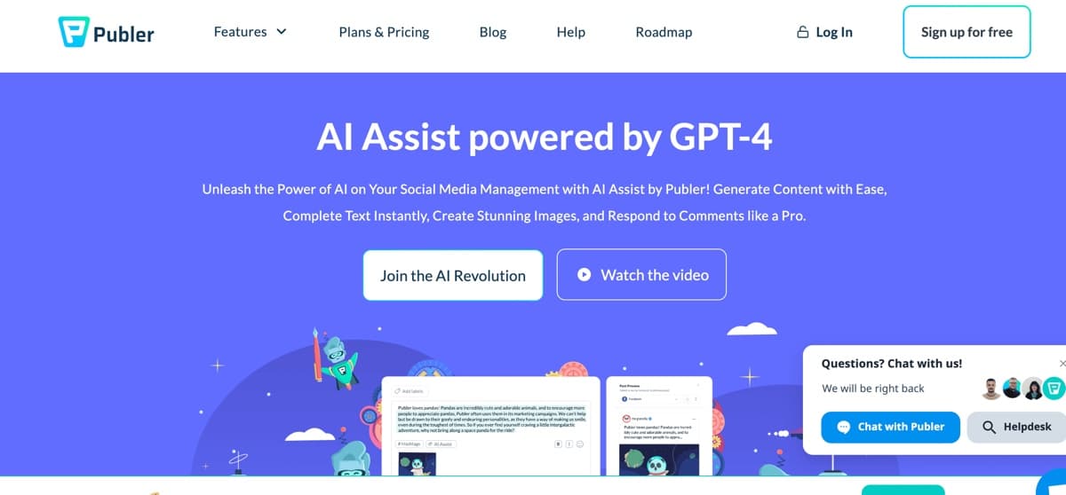 Publer AI Assist