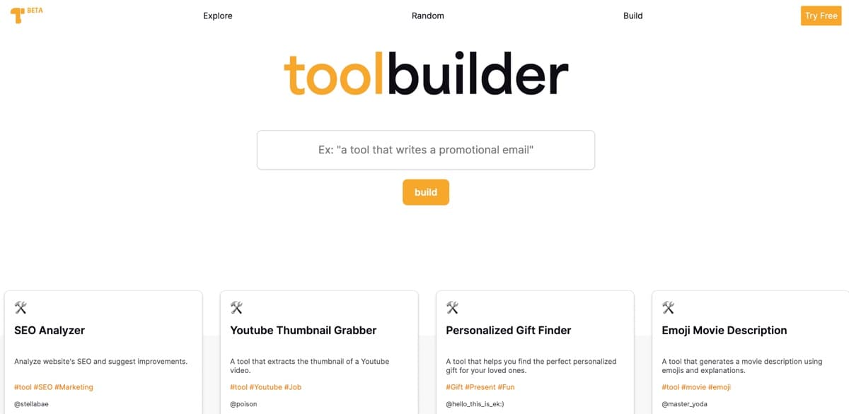 Toolbuilder