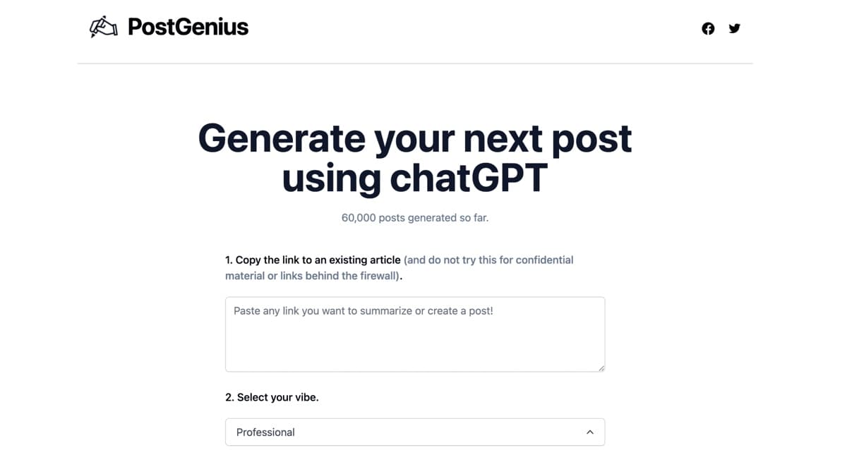 PostGenius