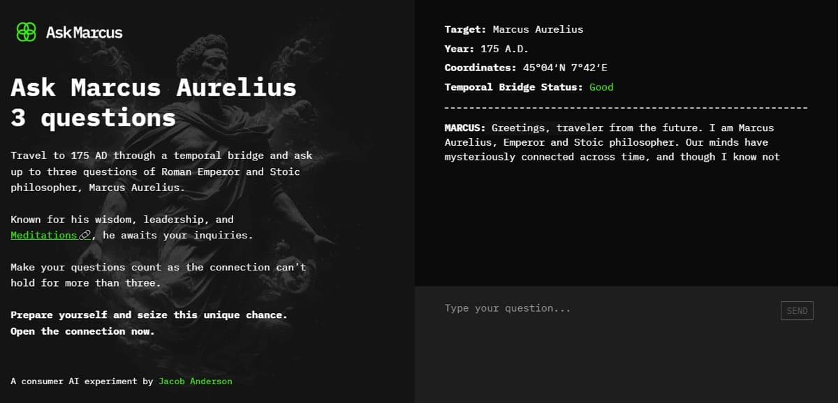 Ask Marcus Aurelius