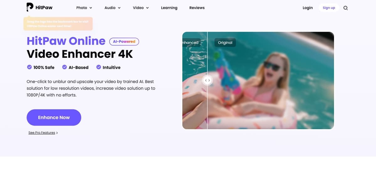 HitPaw Online Video Enhancer