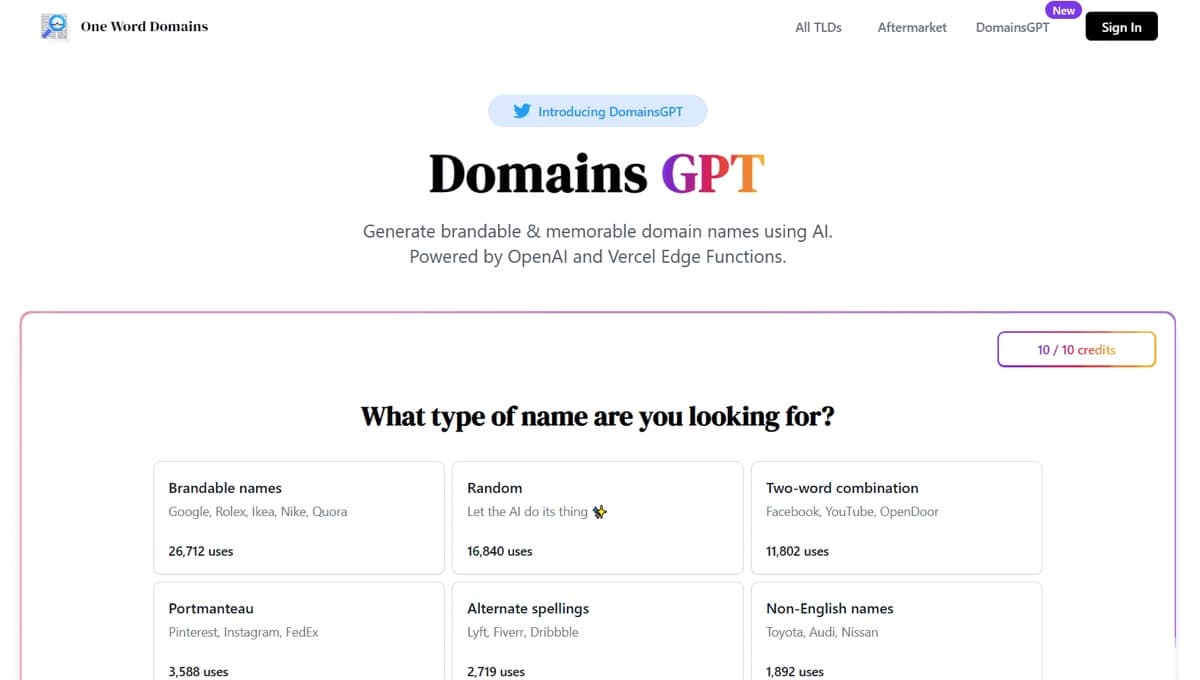 DomainsGPT
