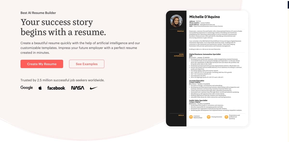 Kickresume