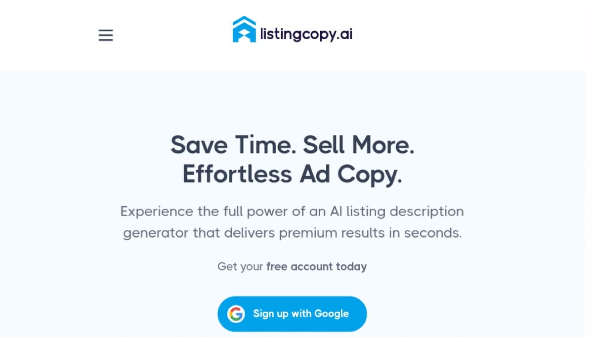 Listing Copy AI