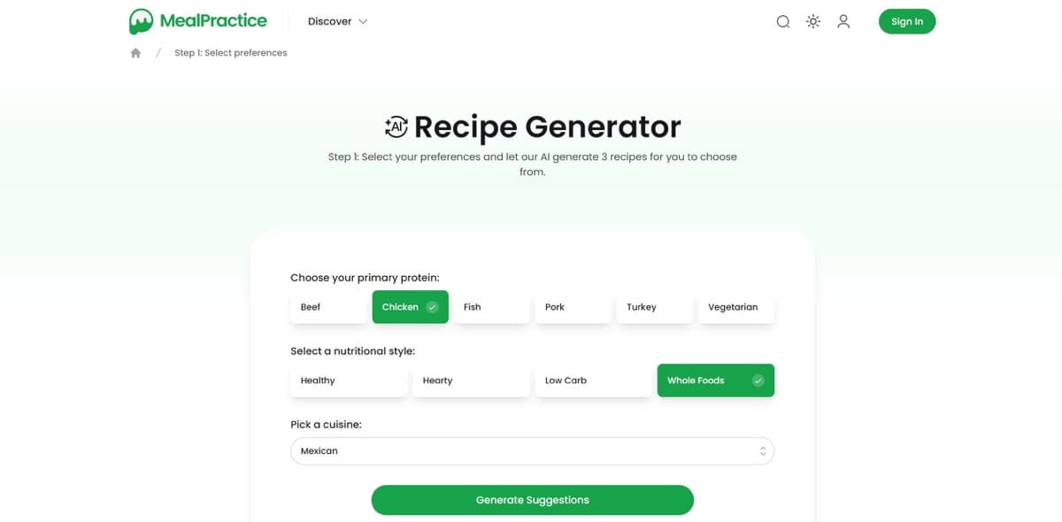 MealPractice