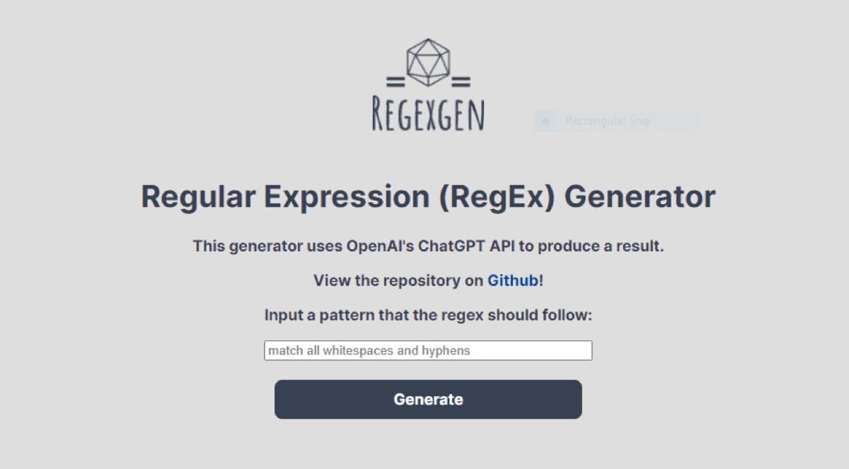 RegEx Generator